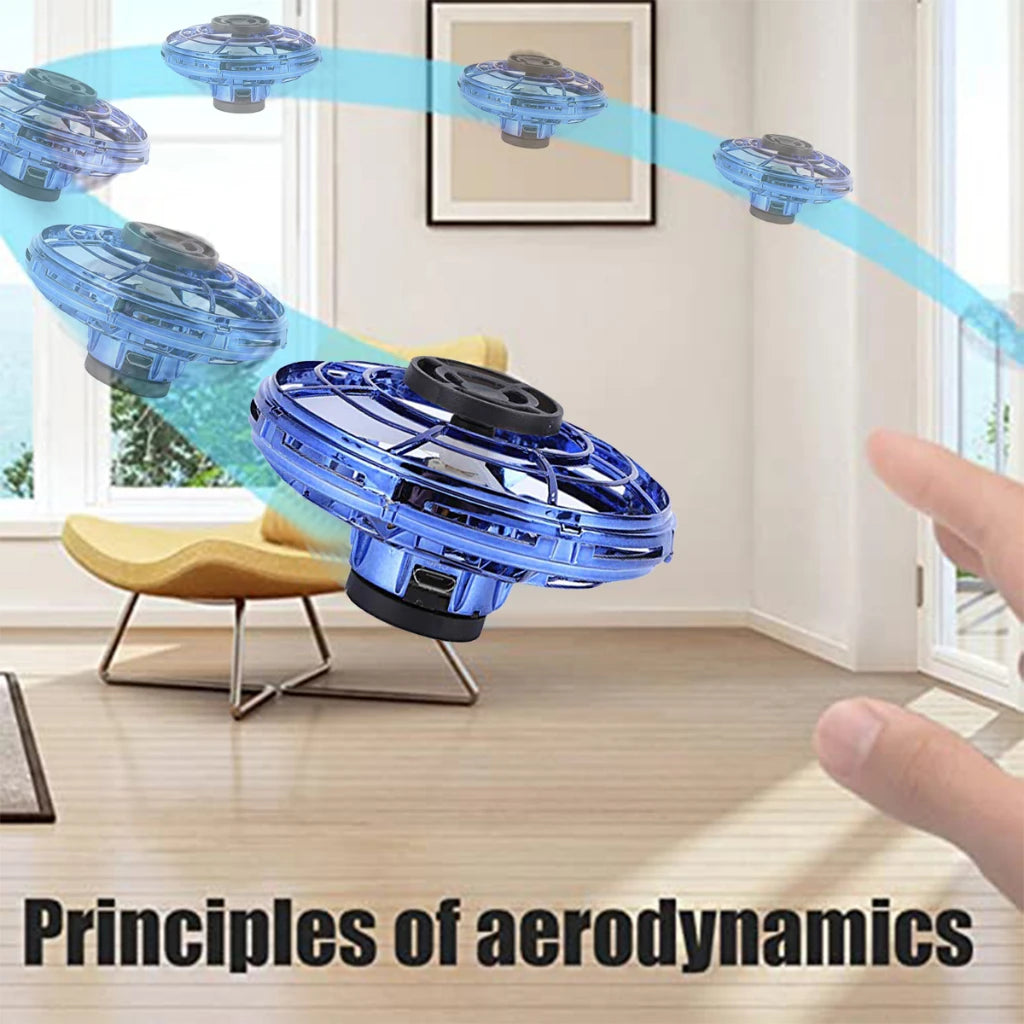 LED Flying Spinner Toy – UFO Drone Bal