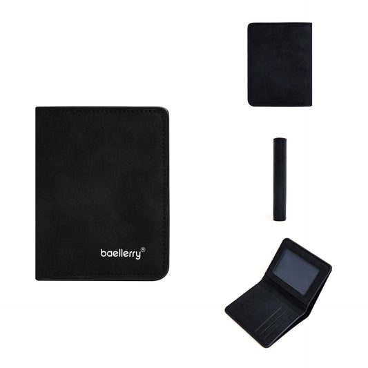 Thin Leather Multi-Card Bifold Wallet