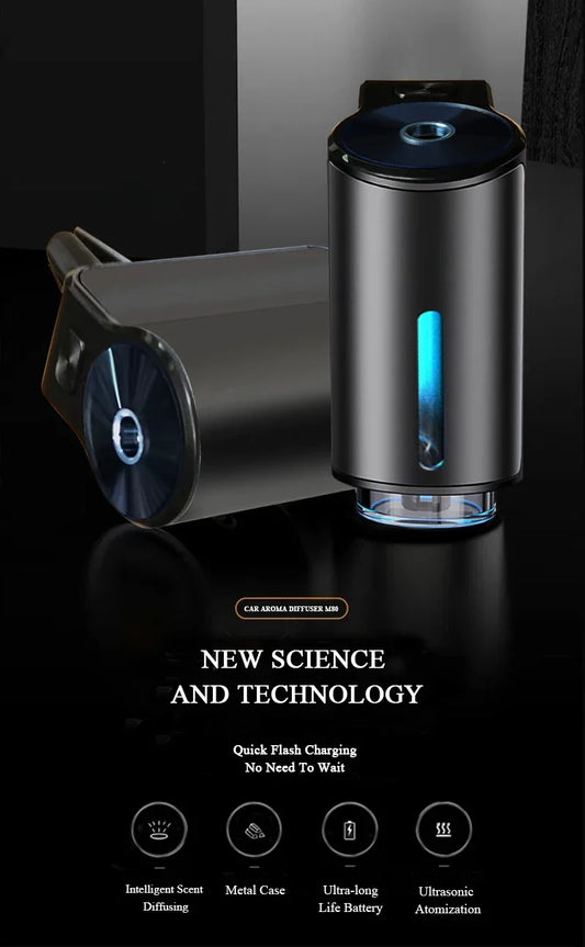 Auto Essential Oil Diffuser — Vent-Mounted Mist