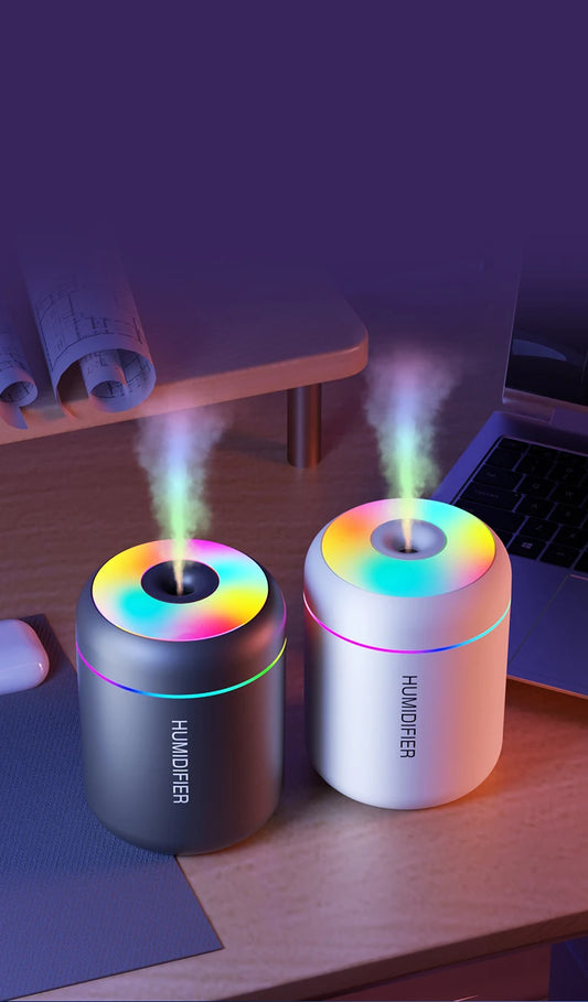 Portable Mini Air Humidifier & Aroma Diffuser USB 180ML