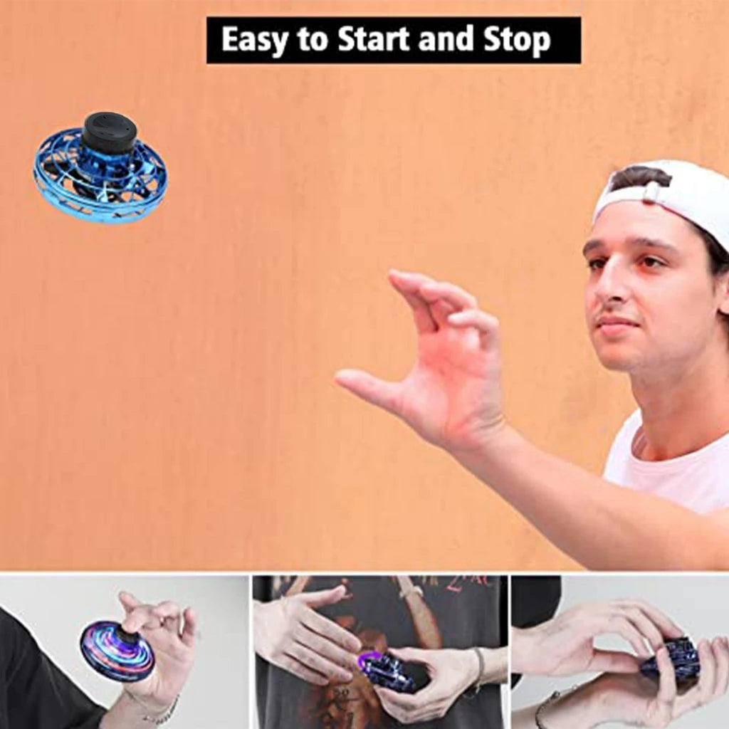 LED Flying Spinner Toy – UFO Drone Bal
