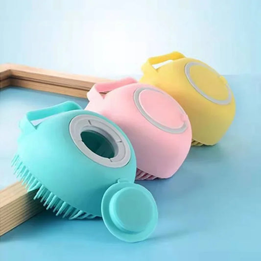Dog/Cat Silicone Bath & Grooming Gloves