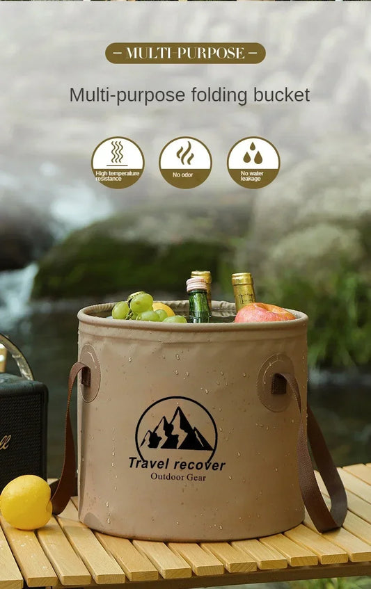 Collapsible Bucket for Home & Travel